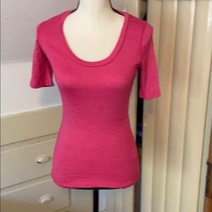 Michael Stars Tee XS/SMALL PINK